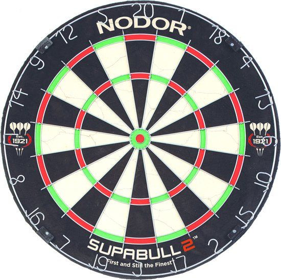 Nodor Supabull II Dartbord - 45 cm - Sisal
