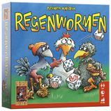 999 Games Regenwormen Bordspel | Familiespel | 2-7 Spelers | Vanaf 8 Jaar