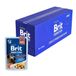 Brit Premium natvoer voor katten, kippenfilets in saus, 24 x 85 g