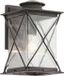 Kichler Argyle Weathered Zinc LED Outdoor Wall Light