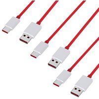Phonillico® Lot 3 USB-C snellaadkabels 1m voor OnePlus 11/10 Pro/8 Pro/8/7T Pro/6T/6/5T/Nord CE 3 Lite/Nord CE 2/Nord 2T/Ace