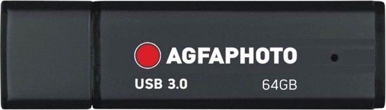 AgfaPhoto 10571 USB Flash Drive - 64GB - Zwart
