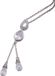 Orphelia Hanger + Ketting Clear Zirconium Pear Drop ZH-4534