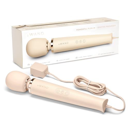 Le Wand - Krachtige Plug-In Vibrerende Massager - Nude