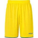 Uhlsport Club Short Heren - Geel / Royal | Maat: 3XL