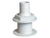 Nuova Rade passe-coque 1 1/2 FIL X 55MM, 32MM TUYAU BLANC