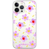 ERT GROUP mobiel telefoonhoesje voor Samsung S21 PLUS origineel en officieel erkend Babaco patroon Flowers 022 optimaal aangepast aan de vorm van de mobiele telefoon, gedeeltelijk bedrukt