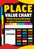 Place Value Chart: Millions Practice Workbook for Ages 8–10 with Answer Key