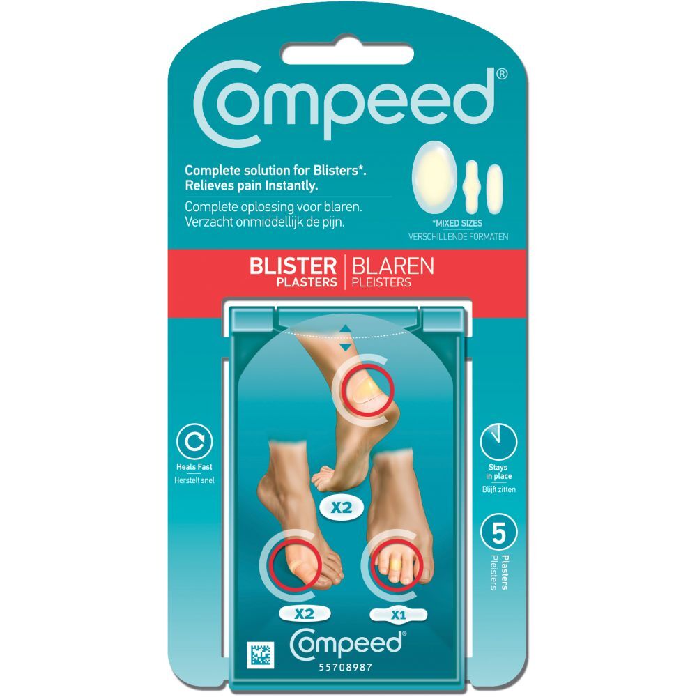 Compeed Blarenpleister mixpack 5 stuks