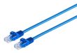 S/CONN maximum connectivity 08-35001 Câble réseau Bleu 0,25 m Cat7 U/UTP (UTP) Rond