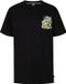 Petrol Industries Jongens T-shirt met rugprint Corrido - Zwart - Maat 116