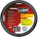 Lampa Pearl Black stuurhoes van kunstleer - Zwart - Diameter stuurwiel 44 cm