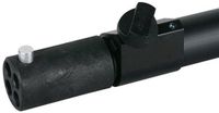 Showtec Uitschuifbare staander voor het Pipes & Drapes systeem, 180-300 cm, zwart