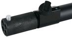 Showtec Uitschuifbare staander voor het Pipes & Drapes systeem, 180-300 cm, zwart