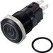 TRU COMPONENTS TC-12647440 Druktoets 250 V/AC 3 A 1x uit/(aan) IP65 Rood Moment Aluminium (geëloxeerd) 1 stuk(s)