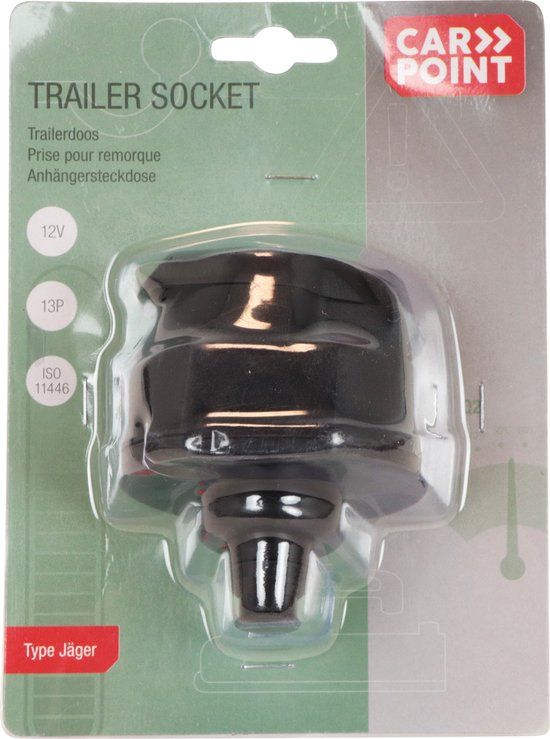 Carpoint 13-Polige Stekkerdoos Jäger