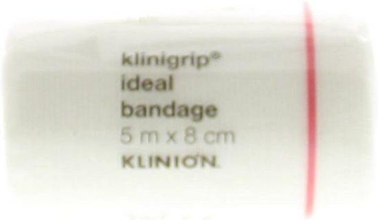 Klinion Klinigrip Ideal 8 - Verband - Katoen - Bruin - 8 cm