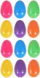 Merkloos / Sans marque Surprise paaseitjes - 12x stuks - 8 cm - kunststof - multi-kleuren