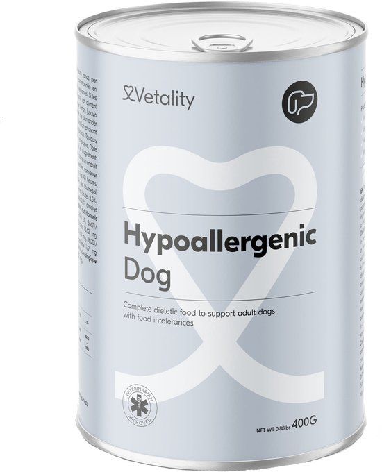 Vetality Hypoallergeen Hondenvoer - 24 x 400 gram - Forel