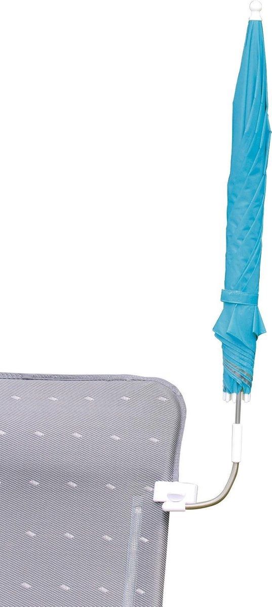 Eurotrail Strandparasol - Rond - Blauw - 114cm