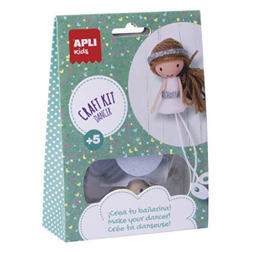 Apli Kids Create eigen ballerina-pop kit (meerkleurig)