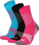 Xtreme Sockswear Angro BV Sport compressie quarter sokken - 3-Pak - Unisex - Maat 35 t/m 48 - Sportsokken