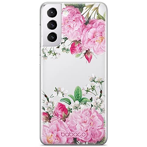 ERT GROUP mobiele telefoonhoesje voor Samsung S21 PLUS - Babaco Flowers 046