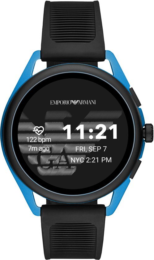 Emporio Armani Matteo Gen 5 Display Smartwatch ART5024 zwart, blauw