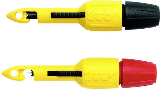 Pomona Electronics 6405/POM Probe Rood, Zwart