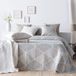 VIALMAN Lichte sprei Sofia 27 voor eenpersoonsbed 90 cm | Sprei 90 cm | Sprei 180 x 270 cm, beige