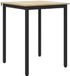 vidaXL Table de salle à manger 60 x 60 x 75 cm Chêne Sonoma Bois