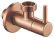 Rea Robinet d'arrêt d'angle 1/2" X 3/4" Cuivre brossé