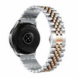 Samsung Stalen band - Zilver / rosé goud - Samsung Galaxy Watch 6 - 40mm & 44mm