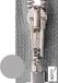 Opti Prym Ritssluiting Metaal 6mm Zilver Deelbaar Midden Grijs 35 cm
