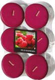 Conpax Candles Bougies parfumées - Maxi - 12x - Arôme Wild Raspberry - 8 heures de combustion