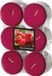 Conpax Candles Bougies parfumées - Maxi - 12x - Arôme Wild Raspberry - 8 heures de combustion