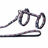 Nobby 53053-05 kattengarnituur Rhombus zwart