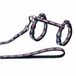 Nobby 53053-05 kattengarnituur Rhombus zwart