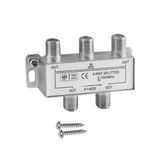 Duitse 4-voudige stekkerdoos in wit, zonder schakelaar, lengte van 1,5 m en 3G-secties, 1,0 mm²