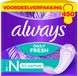 Always Daily Fresh Normal Inlegkruisjes - 0% Parfum - 15 x 30 Stuks
