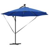 VidaXL Parasol bleu arctique 294 x 294 x 248 cm