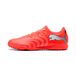 PUMA Unisex Future 9 Play TT voetbalschoen, gloeiend rood wit zwart zilver, 8 UK, Gloeiend Rood PUMA Wit PUMA Zwart PUMA Zilver, 42 EU