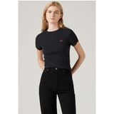 Levi's Essential Sporty Tee Dames Zwart