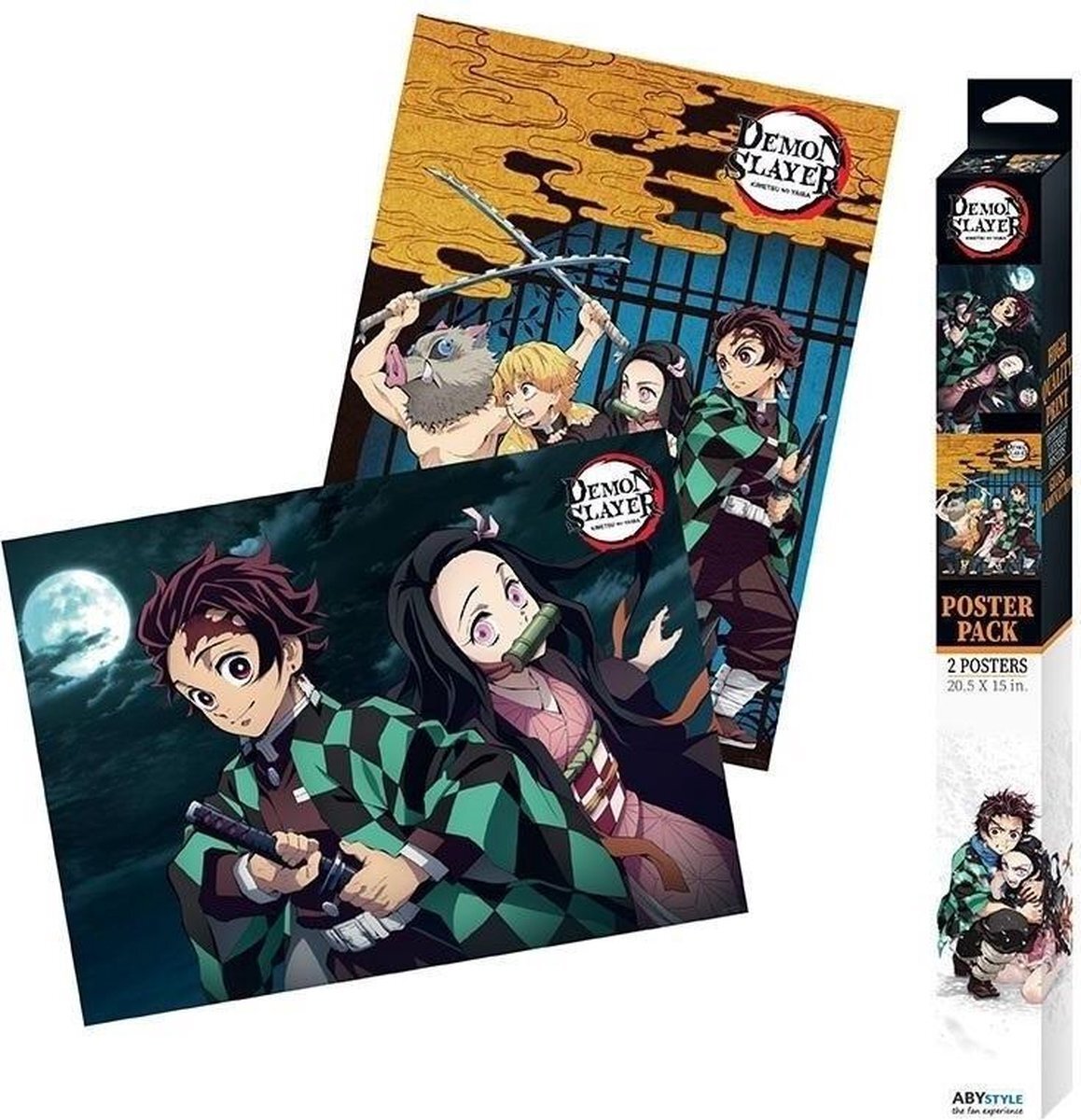 - DEMON SLAYER - Set 2 posters '52x38'