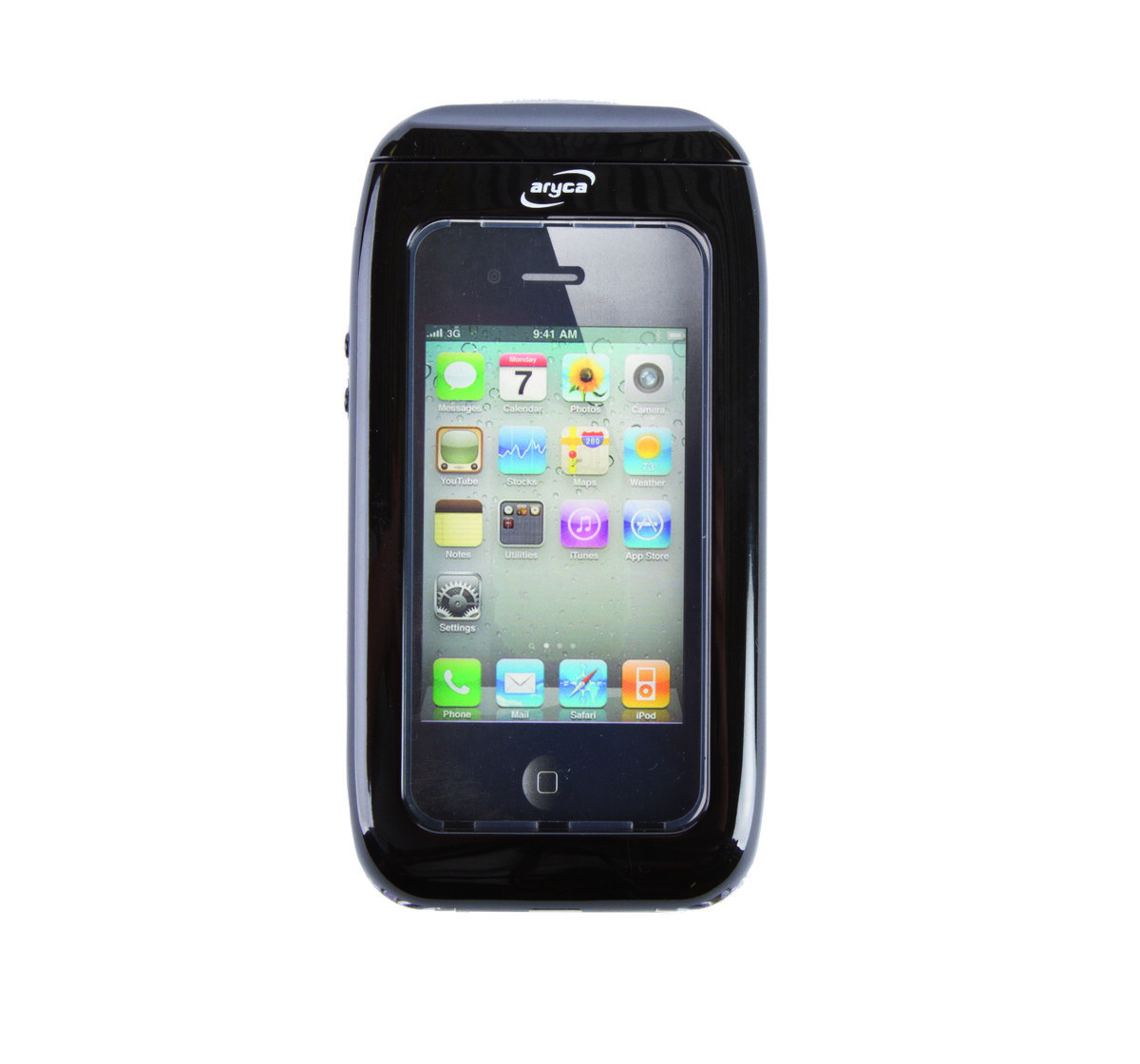 Aryca - Iphone beschermhoes - X-Cite - Waterdicht - Zwart