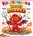 Kolorowanka wesoly diabel