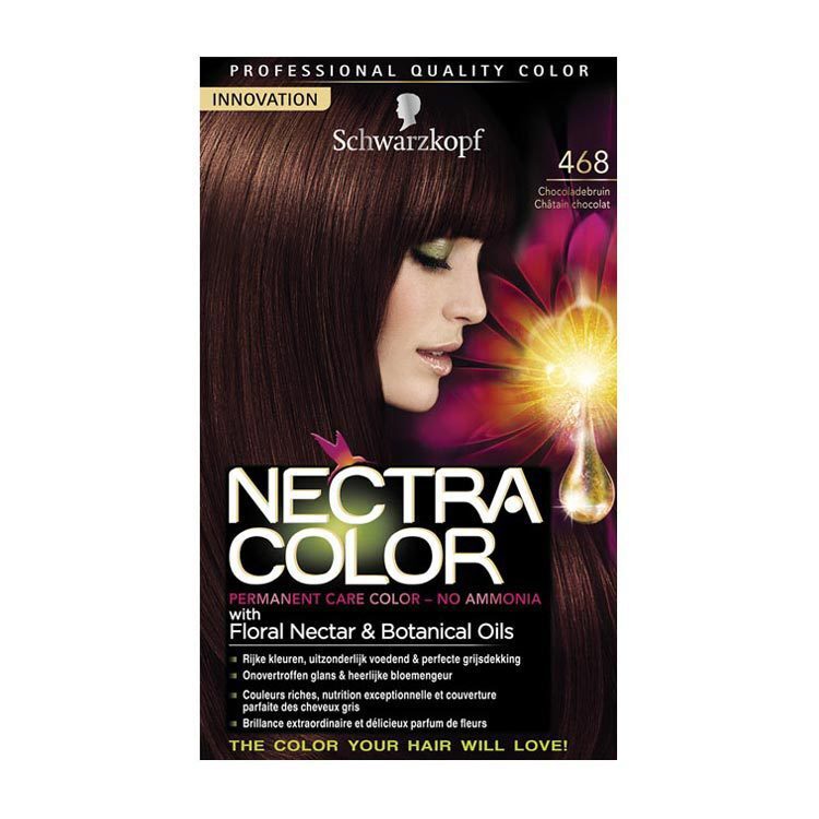 Schwarzkopf Nectra color chocolade bruin 468 1st