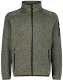 CMP Dikke gemêleerde fleece groen 3XL