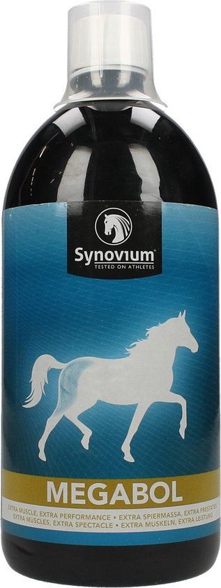 Synovium Megabol - 1000 ml - Paard - Voedingssupplement voor spierondersteuning