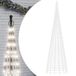vidaXL LED-kerstboom 3000 LEDs koud wit 800 cm